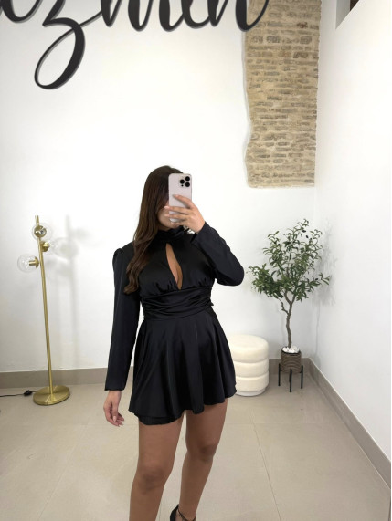Vestido|Mono Amanda negro