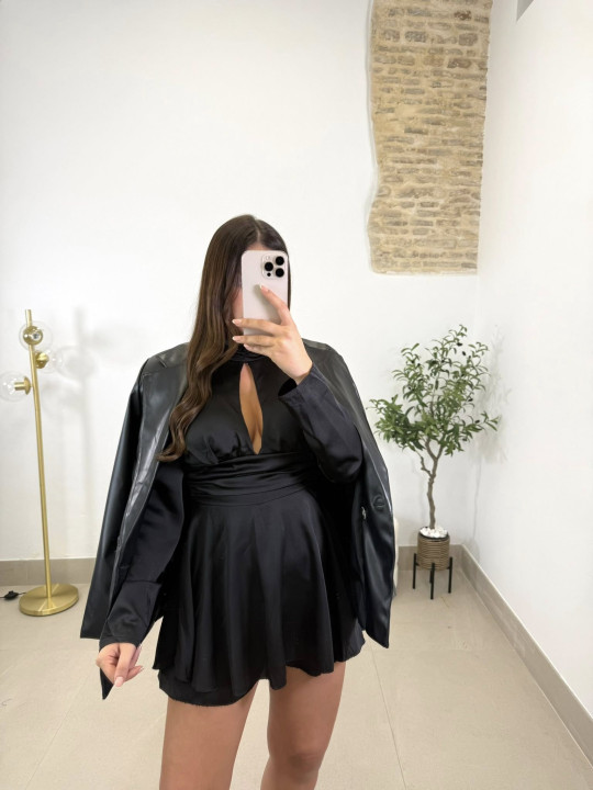 Vestido|Mono Amanda negro