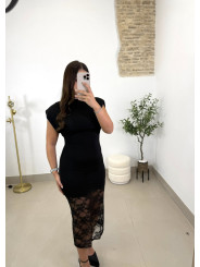 Vestido miriam negro