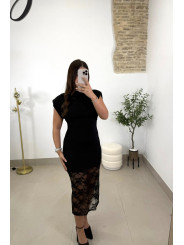 Vestido miriam negro