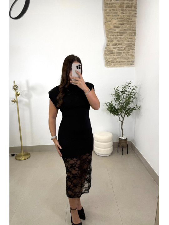 Vestido miriam negro