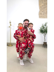 Pijama navidad galleta hombre