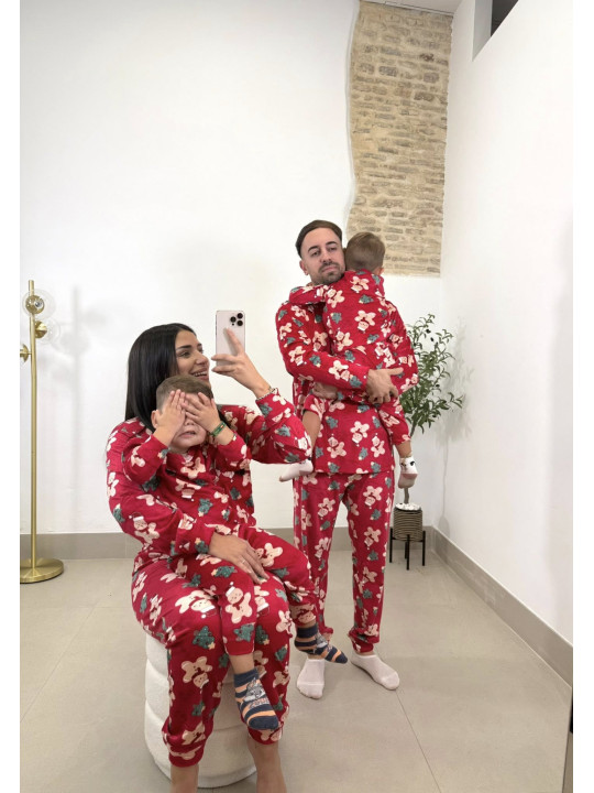 Pijama navidad galleta mujer