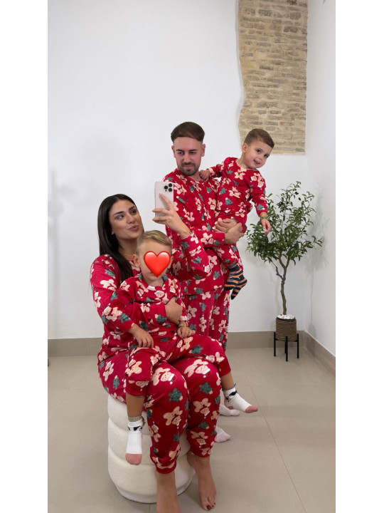 Pijama navidad galleta mujer
