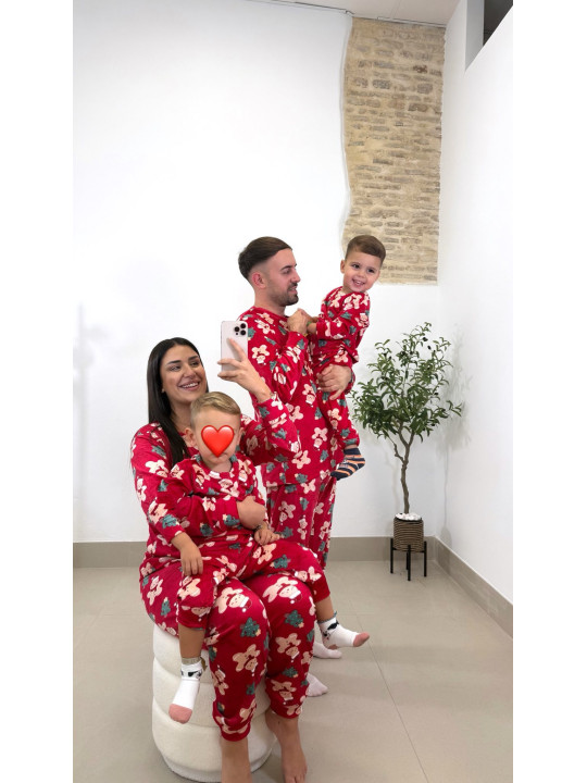 Pijama navidad galleta mujer