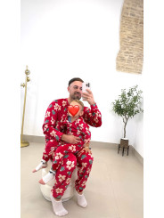 Pijama navidad galleta mujer