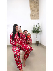 Pijama navidad galleta mujer