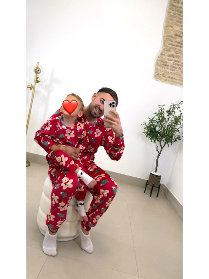 PIJAMA NAVIDAD GALLETA Niño