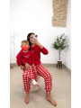 Pijama dear santa adulto tress