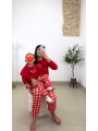 Pijama dear santa adulto tress
