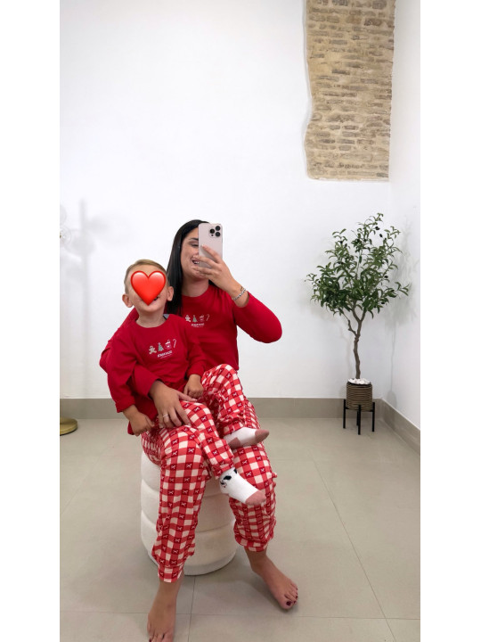 PIJAMA DEAR SANTA NIÑO TRESS