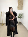 Abrigo paris (pelo desmontable) negro