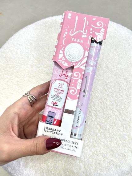 Set crema + mini talla Yara