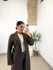 Abrigo estambul marrón