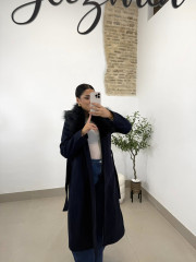 Abrigo paris azul marino