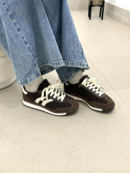 zapatillas bruselas marrón