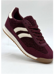 zapatillas bruselas tinto