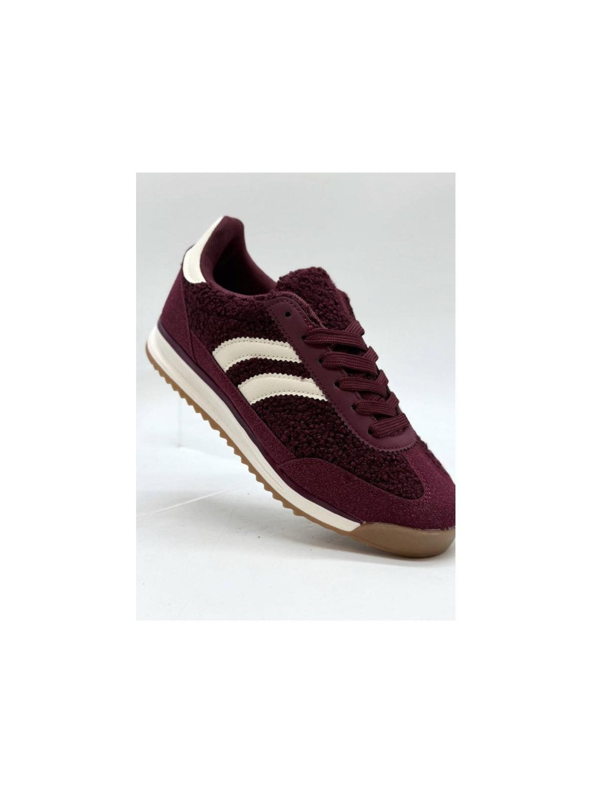 zapatillas bruselas tinto