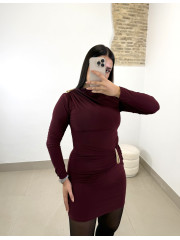 vestido mara tinto