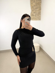 vestido mara negro
