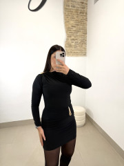 vestido mara negro