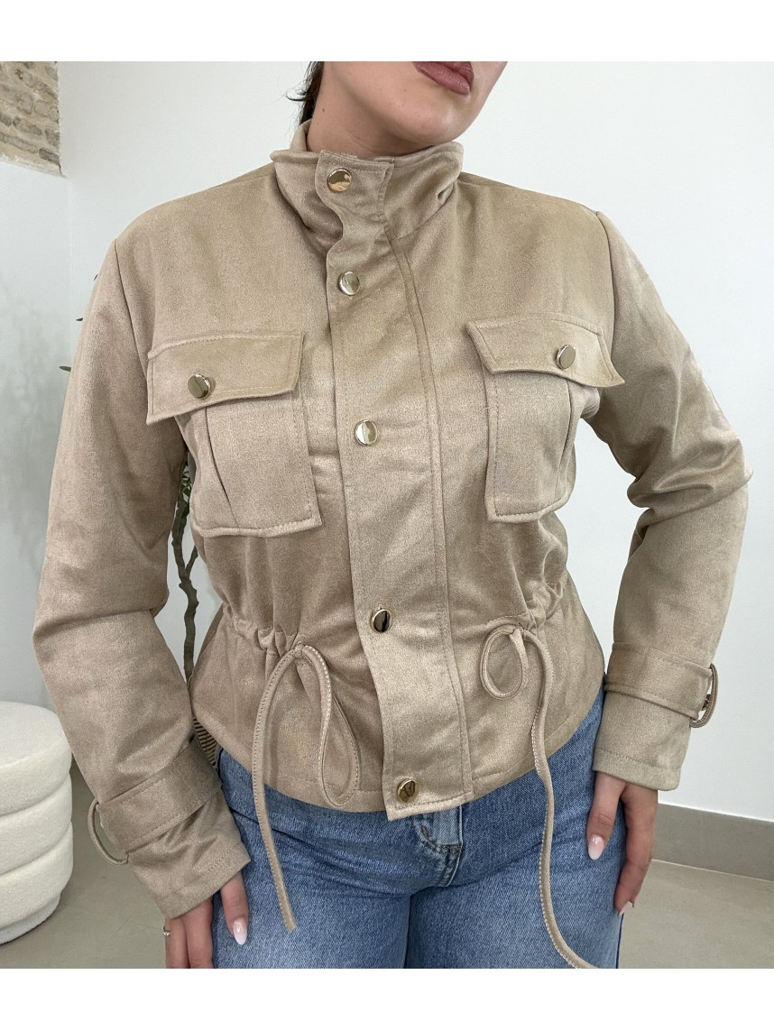 Bomber antelina fruncida topo