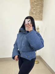 Abrigo corto londres vaquero (azul)