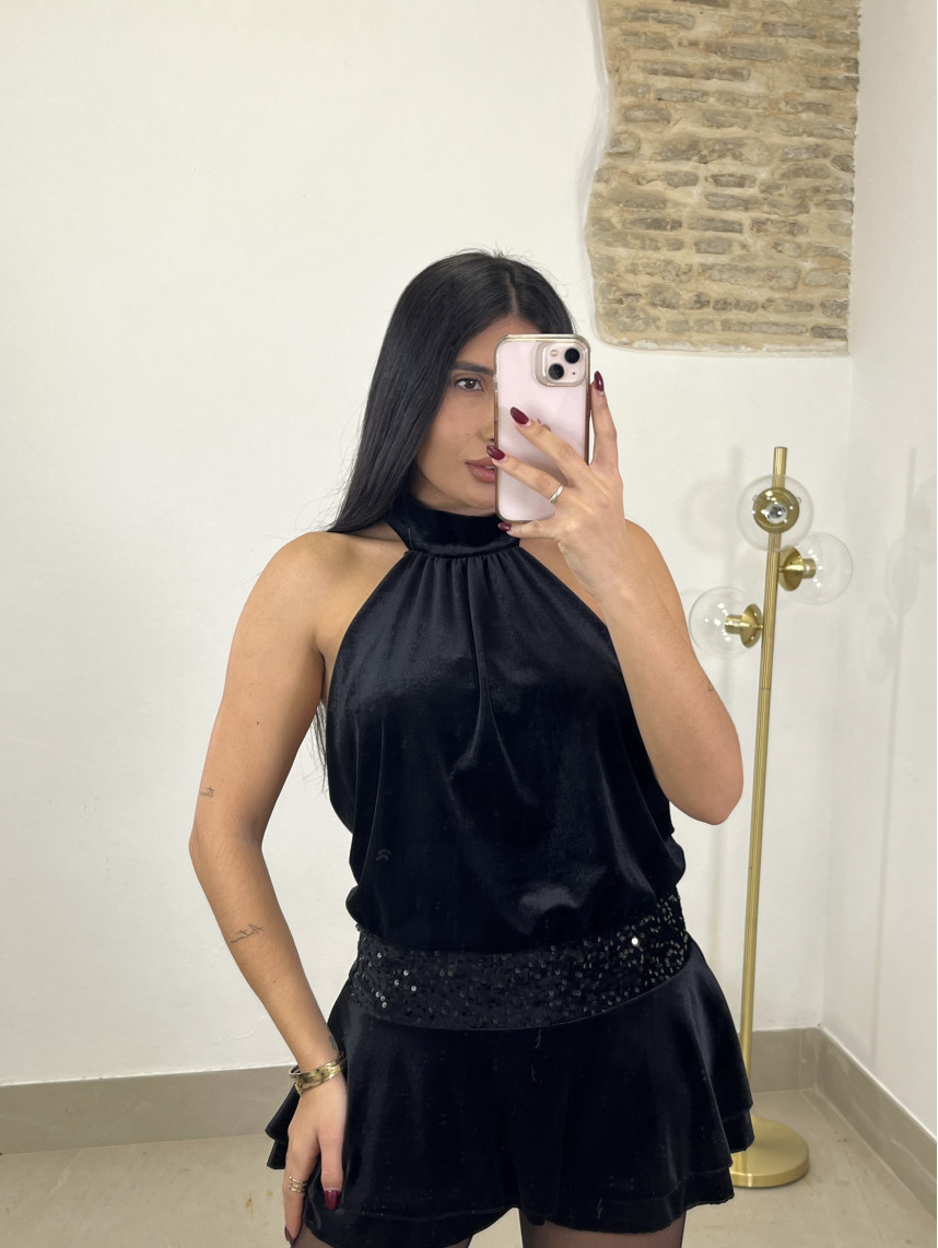vestido sindy negro