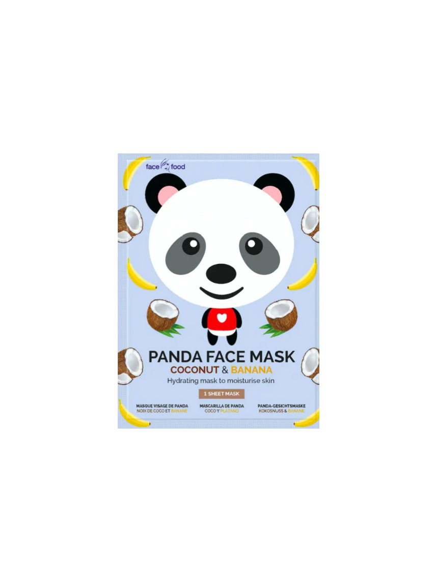 Mascarilla Panda de Coco y Banana