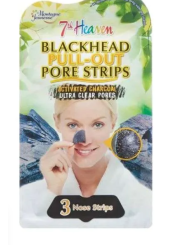 7 TH HEAVEN MASCARILLA BLACKHEAD PULL-OUT PORE STRIPS 3 TIRAS