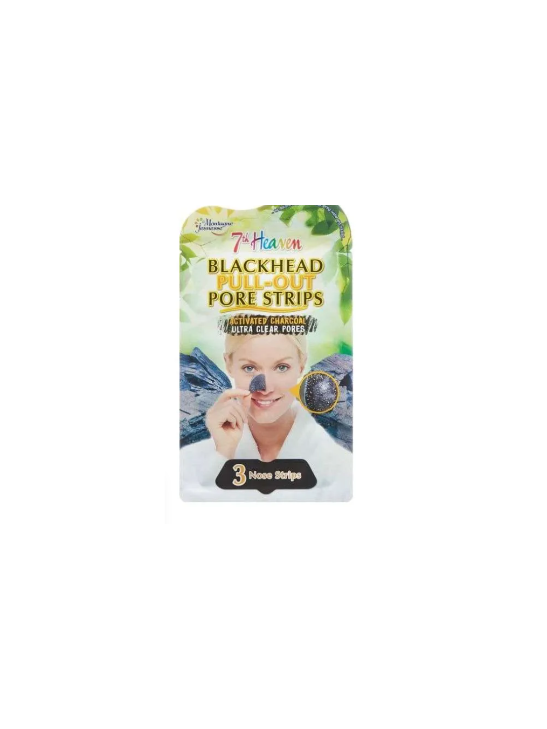 7 TH HEAVEN MASCARILLA BLACKHEAD PULL-OUT PORE STRIPS 3 TIRAS