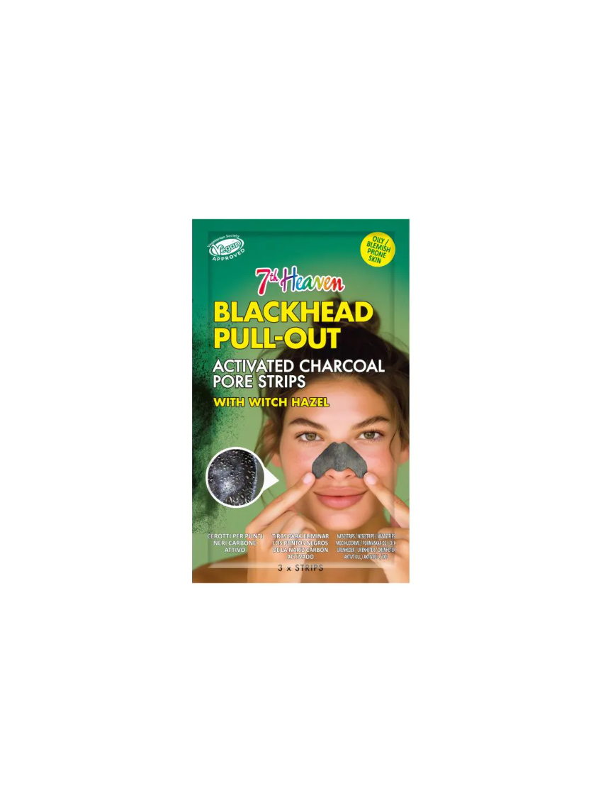 7 TH HEAVEN MASCARILLA BLACKHEAD PULL-OUT PORE STRIPS 3 TIRAS