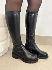 Bota alta basica elastica