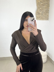 Pantalon terciopelo marron