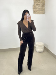 Pantalon terciopelo marron