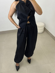 Chaleco Geisha negro