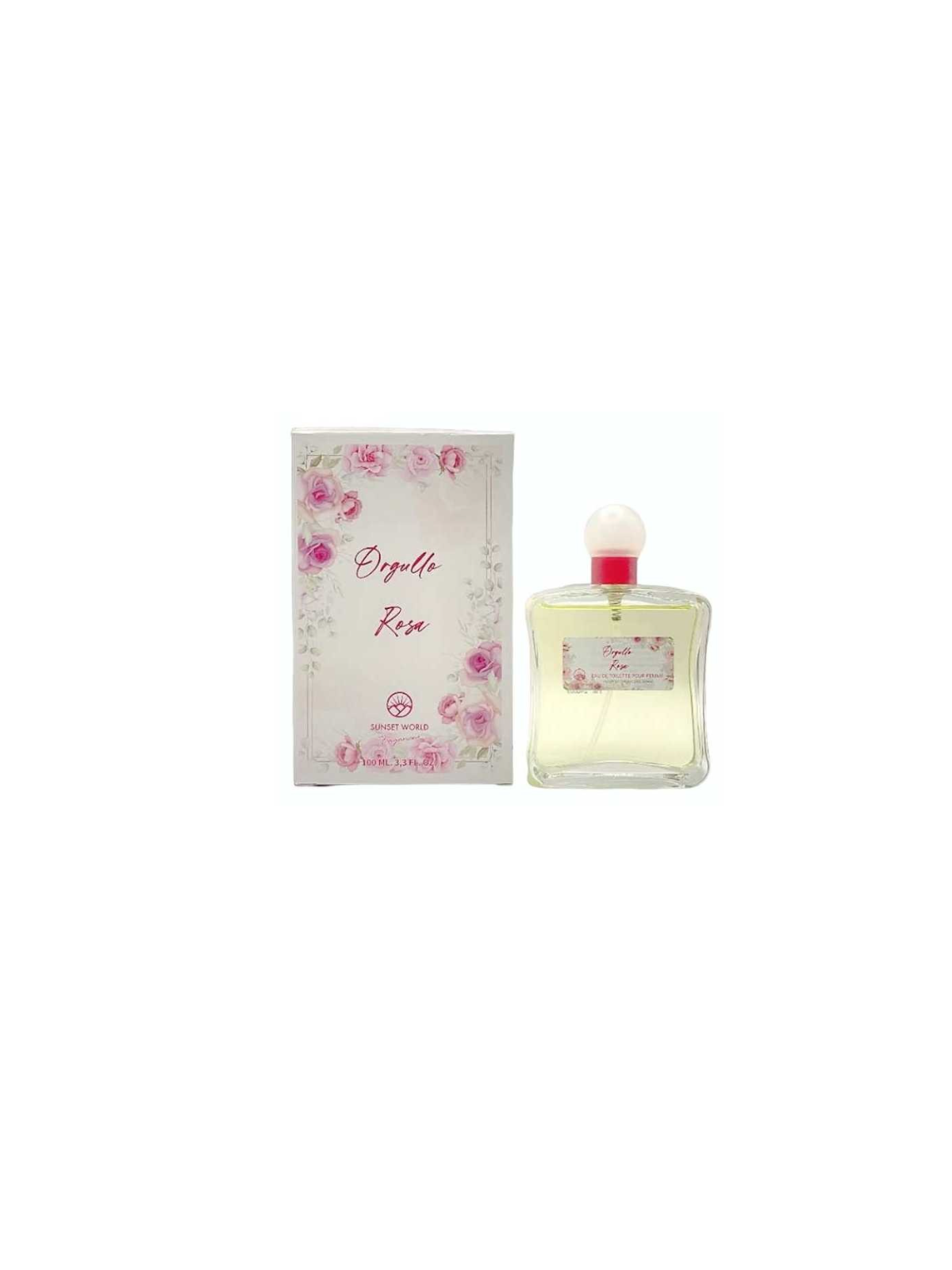 Orgullo Rosa agua de colonia