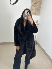 Abrigo moscu negro