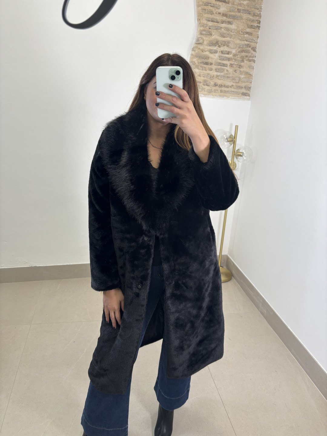 Abrigo moscu negro