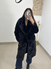 Abrigo moscu negro