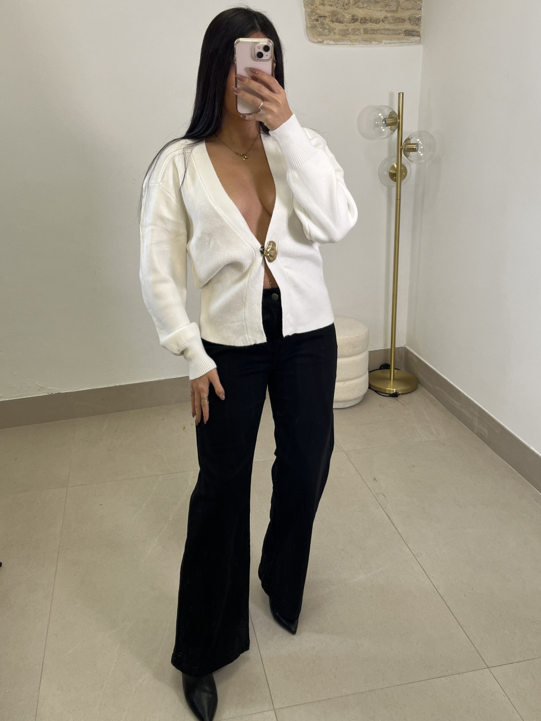 pantalon vaquero negro