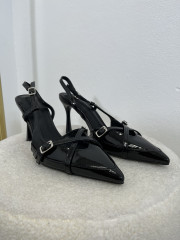 Sandalia tacon negra