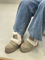 Bota osito combinada pelos