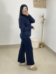 conjunto punto milan azul