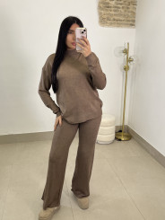 conjunto punto milan marron