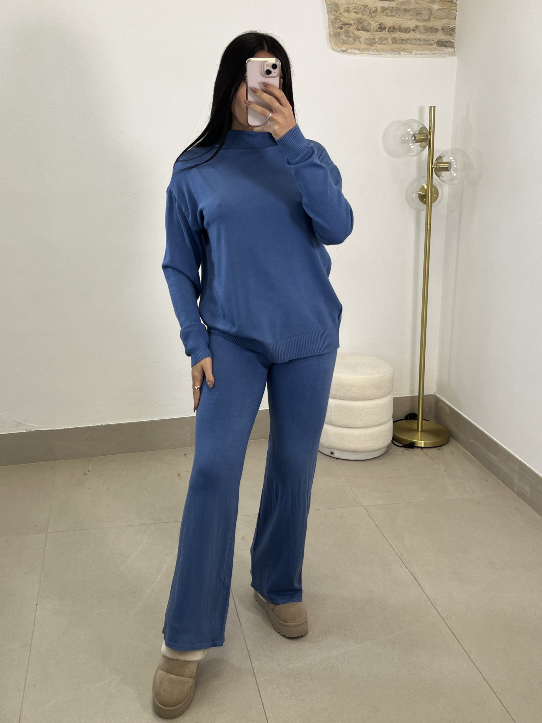 conjunto punto milan celeste