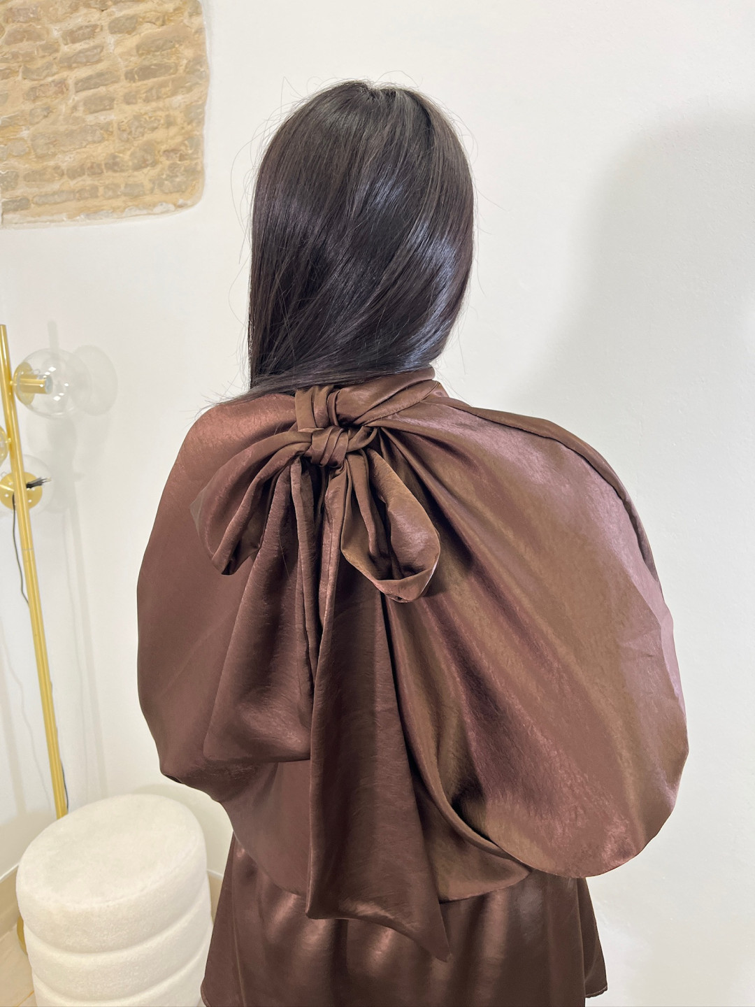 Vestido Celia chocolate