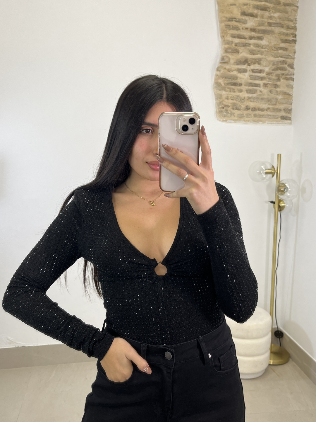 Body brillos detalle aro