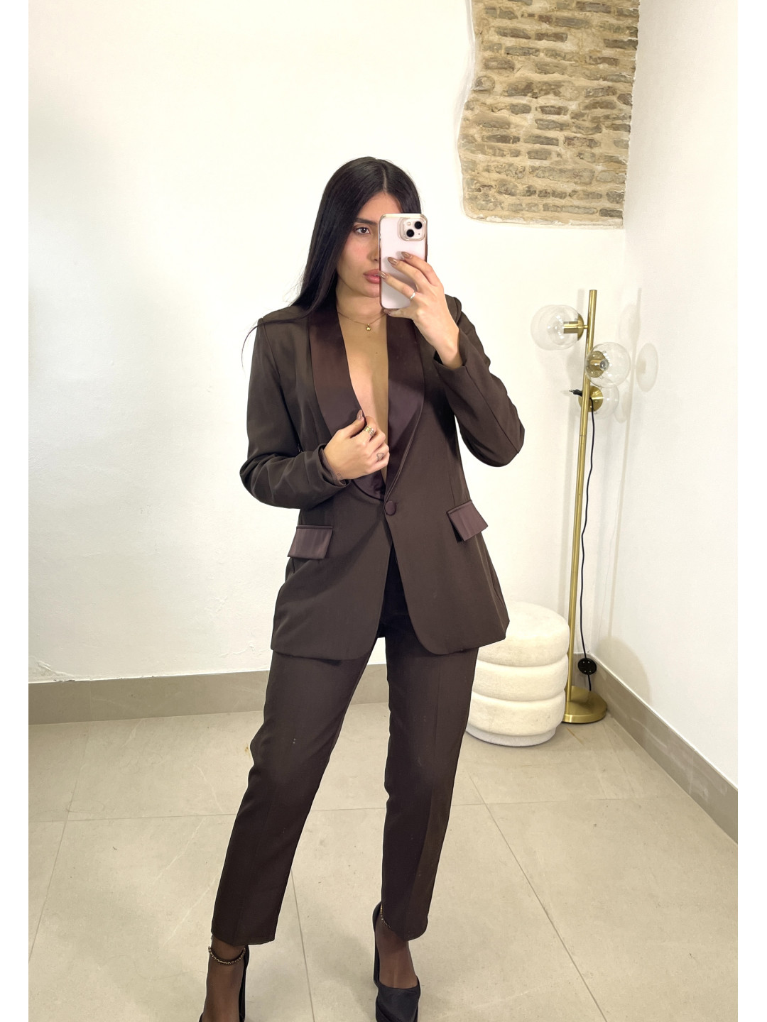 blazer smoking chocolate