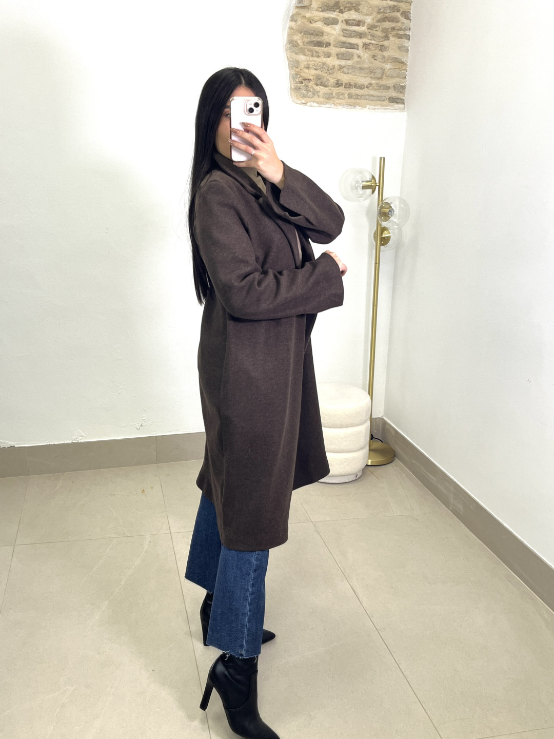 Abrigo estambul marrón